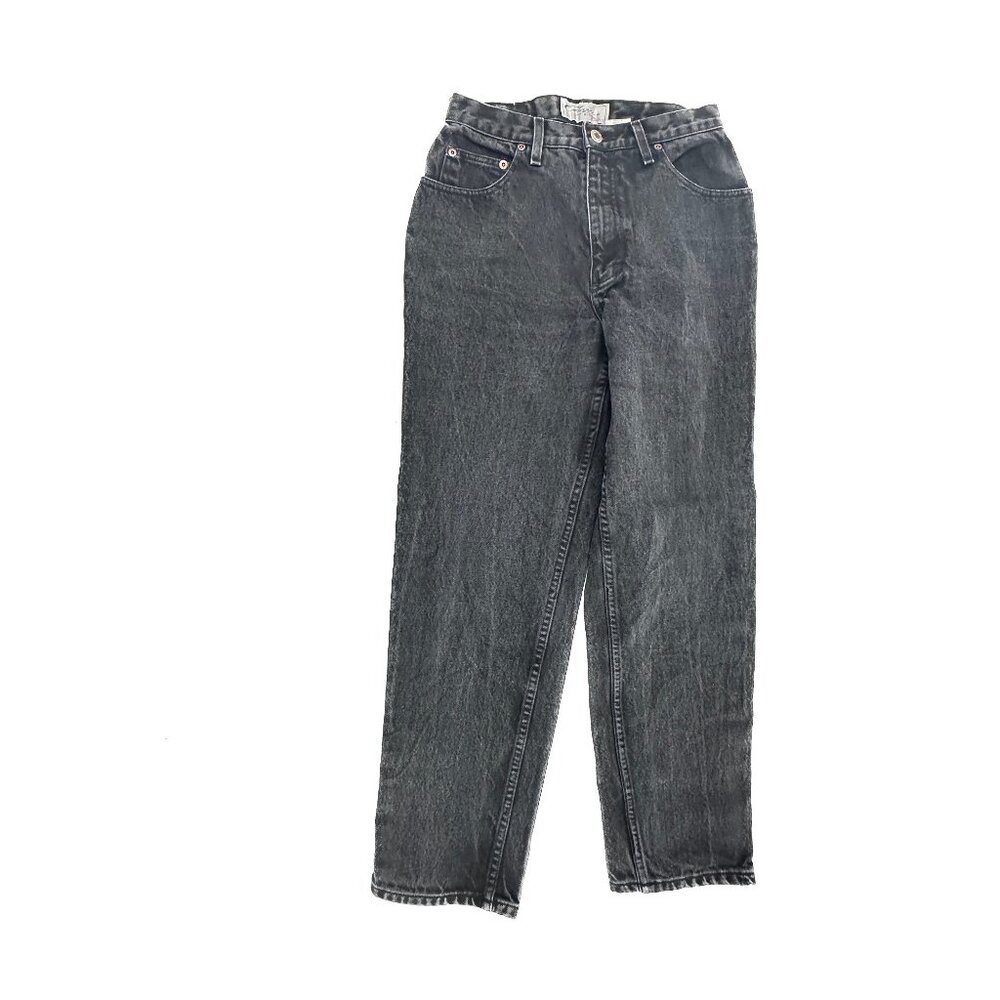 Chazzz by‎ Charles Ghailica Straight Leg Women's size 9 Black Denim Jeans